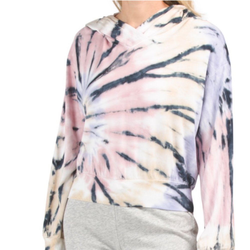 NWT YOUNG FABULOUS & BROKE KELLY HOODIE PINK LOLLY